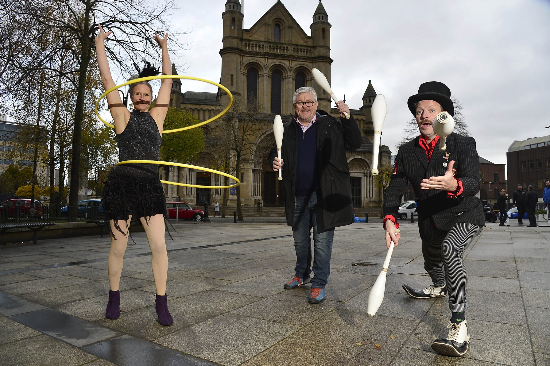 CQ BID Celebrates Sponsorship Of Winter Circus In Writers’ Square